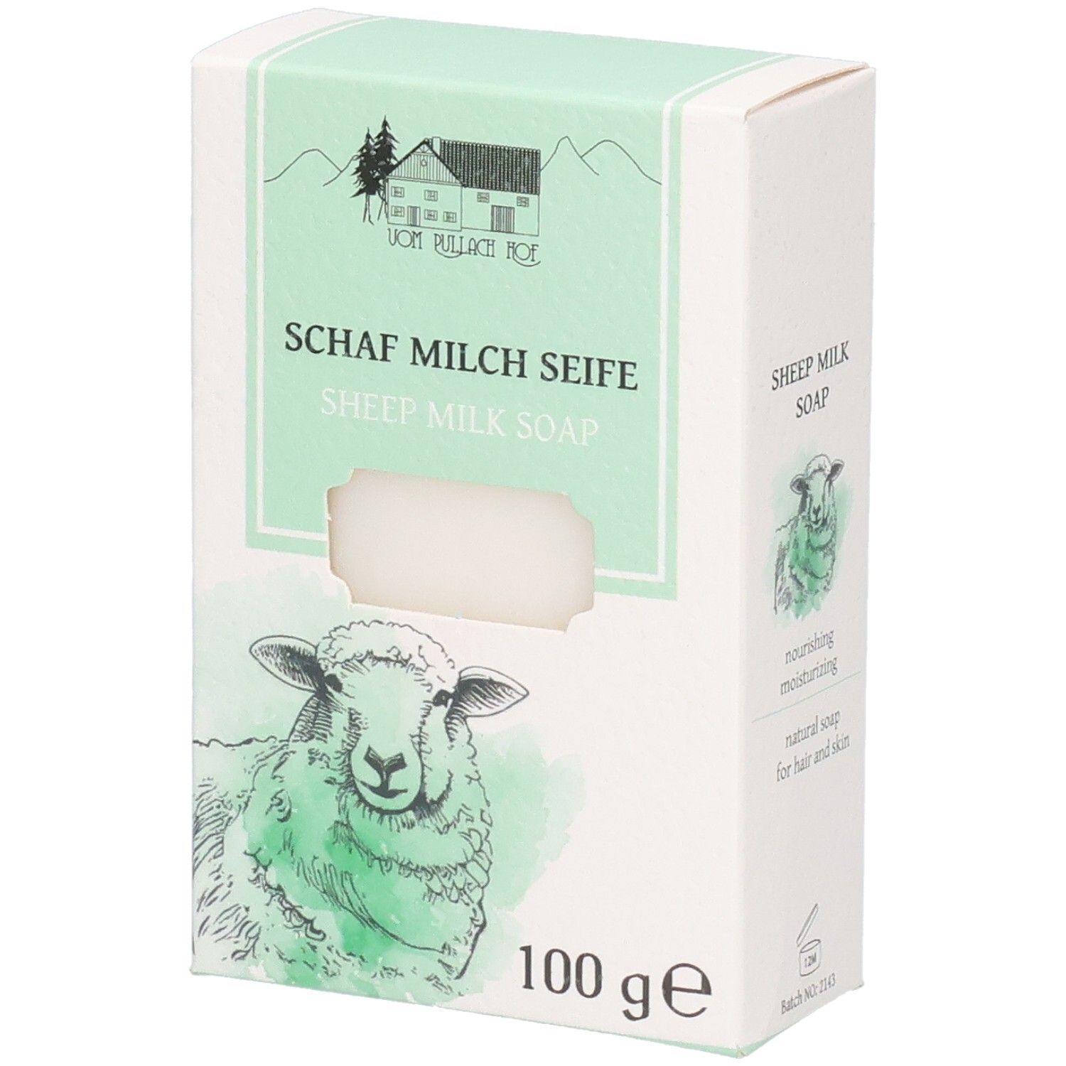 Schafmilch Seife vom Pullach Hof 100 g