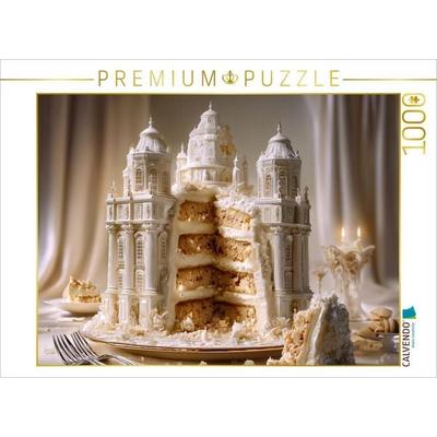 CALVENDO Puzzle Barockpalast-Torte | 1000 Teile Lege-Größe 64x48cm Foto-Puzzle für glückliche Stunden