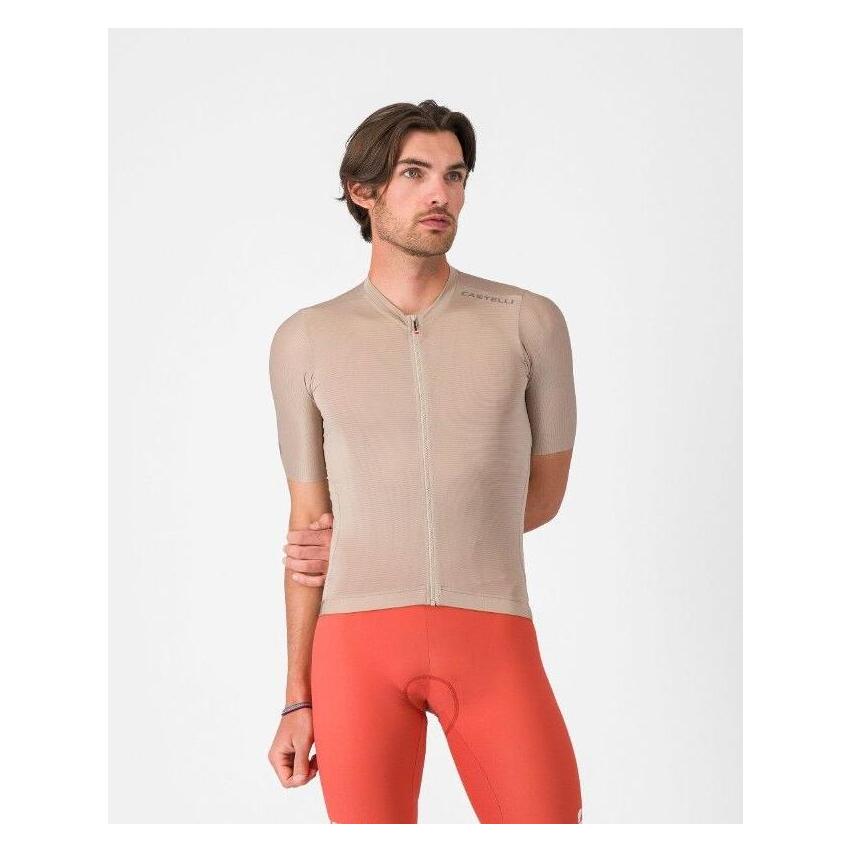 Castelli Espresso 2 Jersey (L) (4526011-X_Beige)