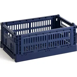 Hay Colour Crate Aufbewahrungskorb S marineblau