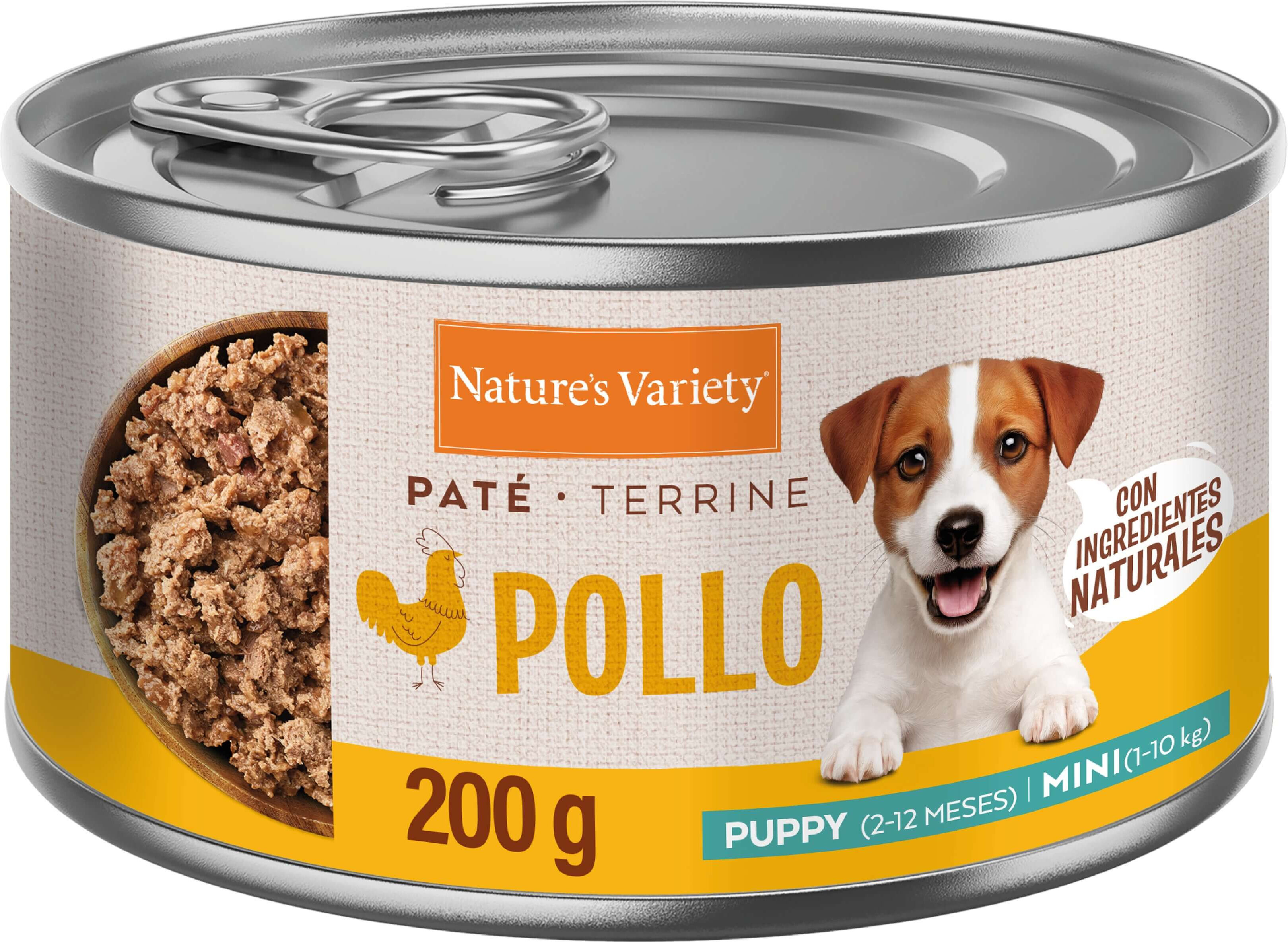 Nature`s Variety Nature’s Variety Paté de Pollo Lata para Cachorros Mini 200 gr