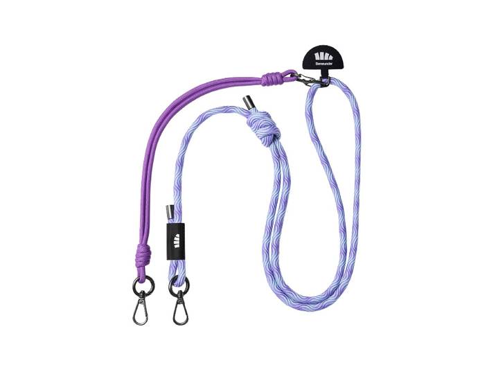 Beneunder LC376 Lanière pour téléphone longue et réglable - Violet