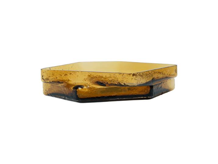 Ferm Living Centre de table Muro Ambre recyclé