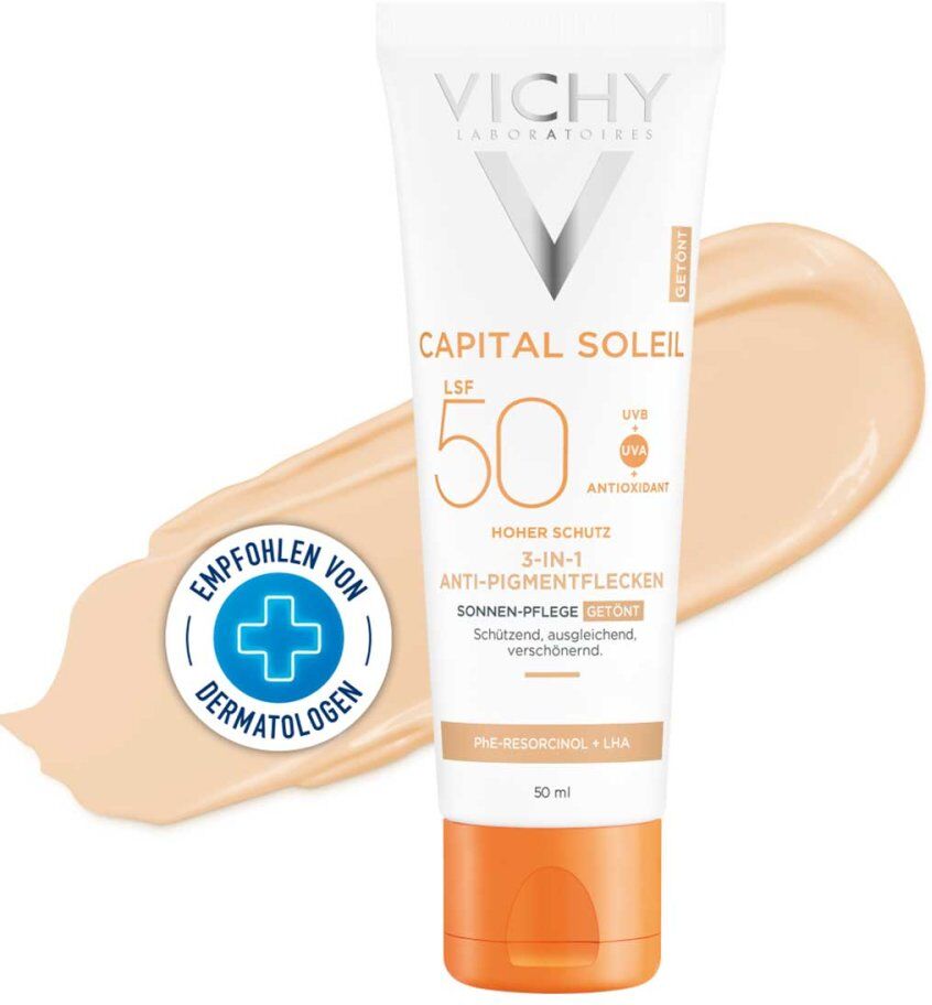 Vichy Ideal Soleil Anti Pigmentflecken Cr.lsf 50+ 50ml