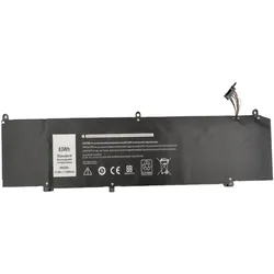 CoreParts Laptop Battery for Dell (7200 mAh), Notebook Akku, Schwarz