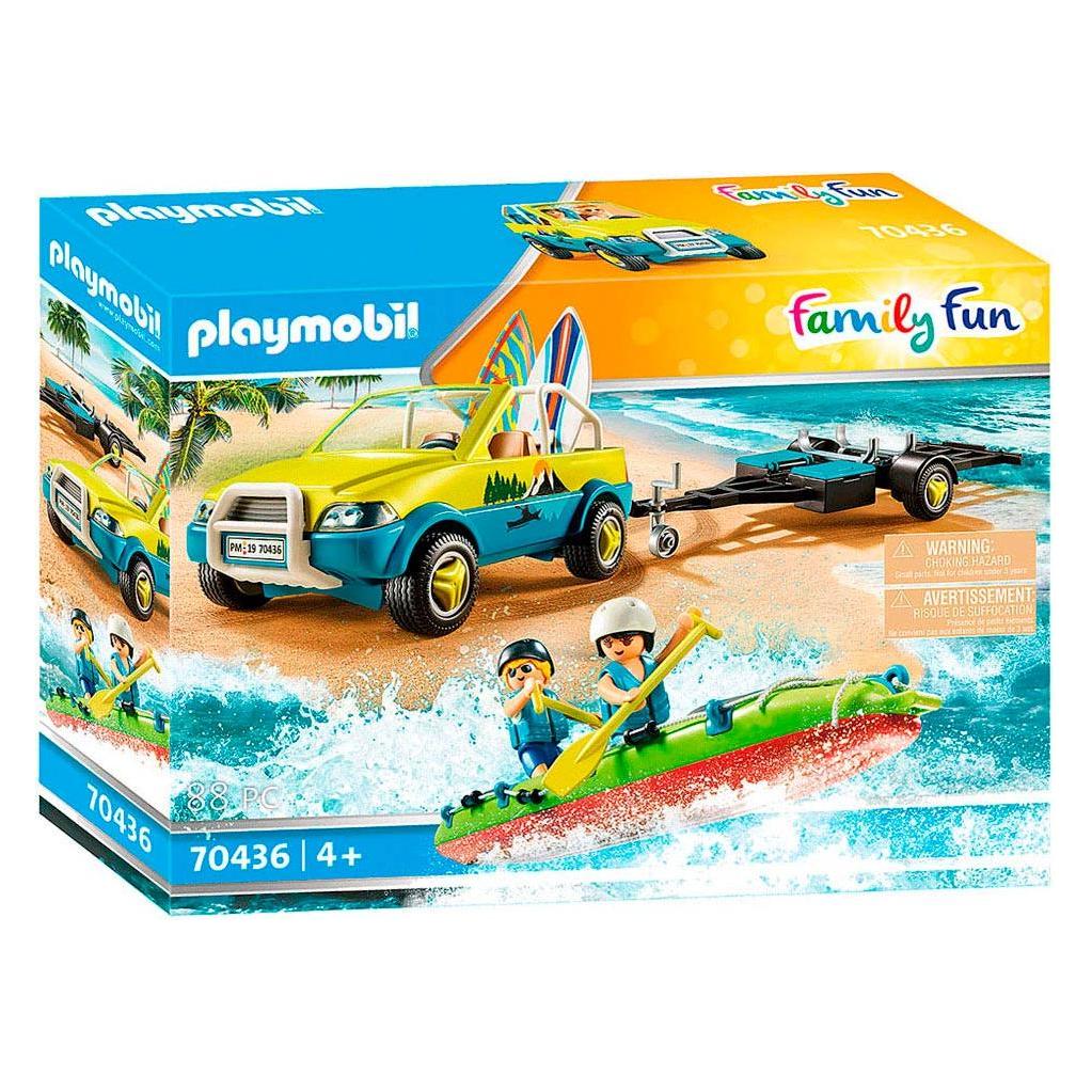 Playmobil Strandauto mit Kanuanhänger (70436, Playmobil Family Fun) (70436)