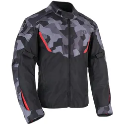 Oxford, Motorradjacke, Herren Delta 1.0 Motorradjacke, Camouflage, XL (Herren, XL)