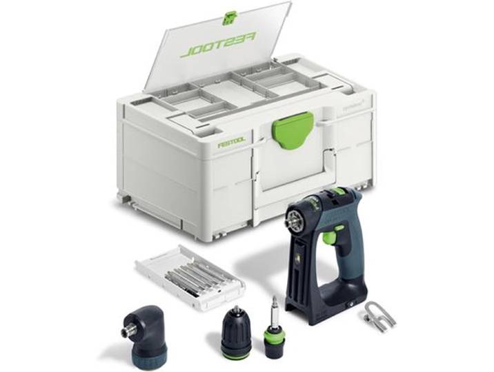 Festool CXS 18-Basic-Set Accu Schroefboormachine 18V Basic Body in Systainer - 577333