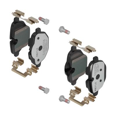 MEYLE Bremsbelagsatz, Scheibenbremse -PD Quality 025 245 6118/PD Hinterachse für BMW