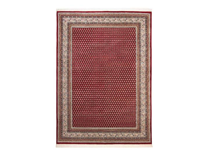 Wollteppich Abbas Meraj Rot 90 x 160cm Wolle