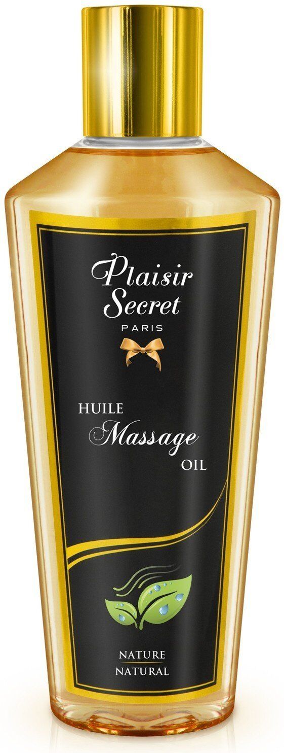 Plaisirs Secrets Huile de massage sèche nature 250ml