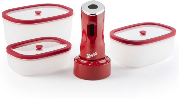 Berkel Icon Mini Vacuum - Mini Pompa per sottovuoto ricaricabile - Kit all in one