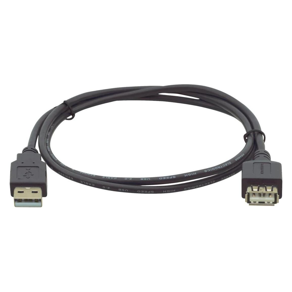 Kramer Electronics C-USB/AAE-6 USB Kabel 1,8 m USB A Männlich Weiblich Weiss (1.80 m, USB 2.0) (96-02121006)