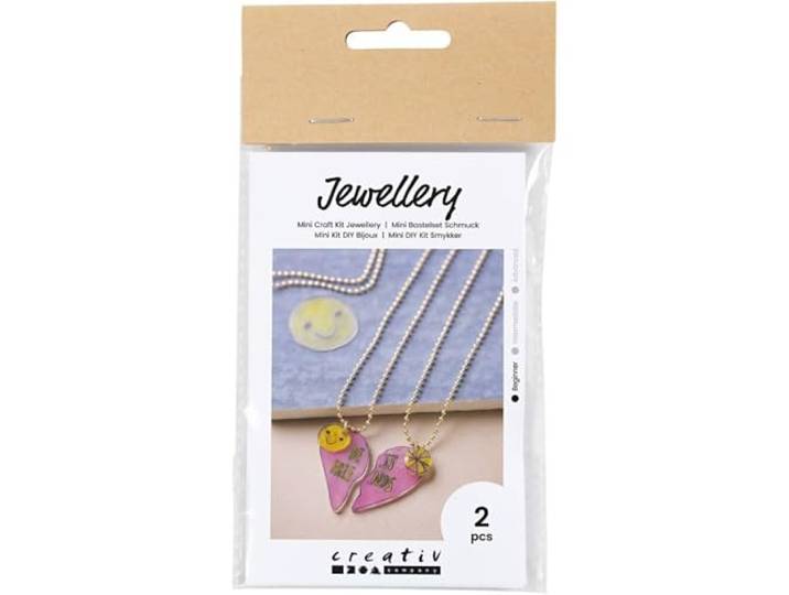 DIY Jewellery Kit - Friendship Kettingen - Crazy Plastic - 2 stuks
