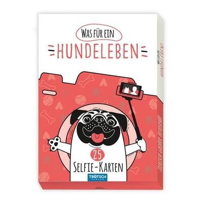Trötsch Kartenset Selfiekarten Was für ein Hundeleben, Sonstige von , Trötsch Verlag GmbH & Co. KG