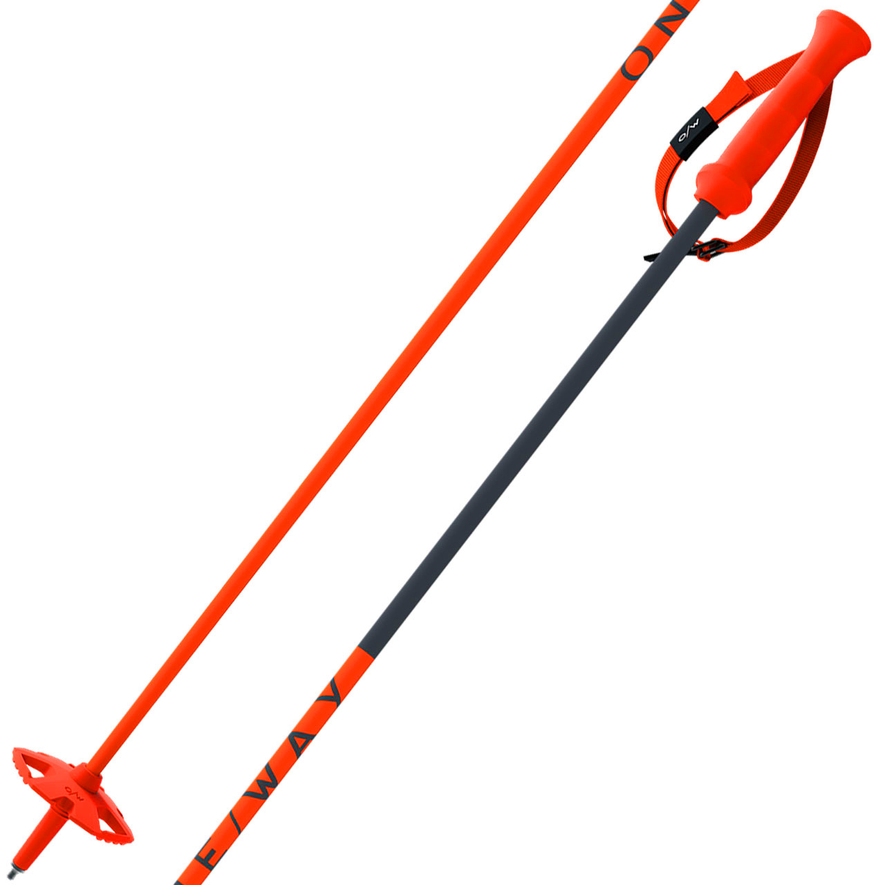 ONE WAY FR 13 COMP Carbon asphalt/flame - 135 cm