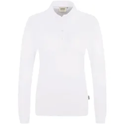 Damen-Langarm-Poloshirt "PERFORMANCE" 215 - XL - Weiß
