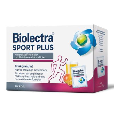 Biolectra Sport Plus Trinkgranulat 20x7,5 g Granulat