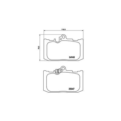 MAGNETI MARELLI Bremsbelagsatz, Scheibenbremse 363700483131 für SATURN
