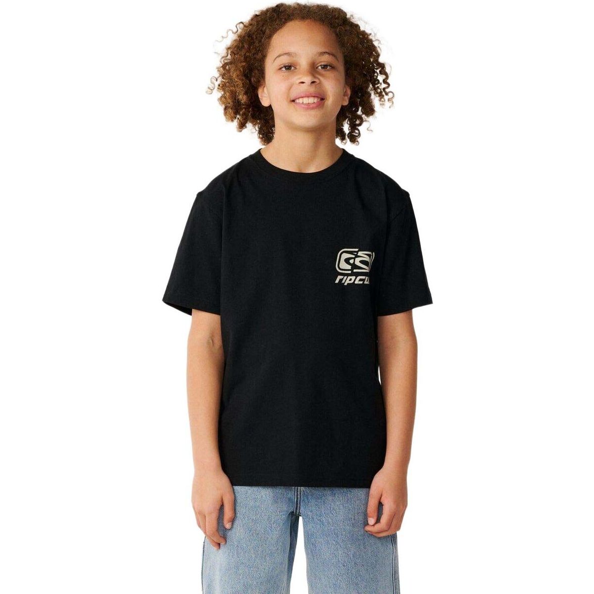 RipCurl Archive Ripped Tee-boy black (0090) 12 15PBTE-0090-12