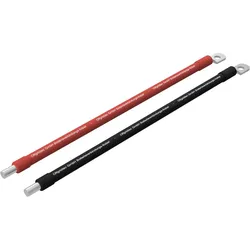 Offgridtec® 1m Batteriekabel 10mm2 M8 Terminal zu Schraubklemmenanschluss