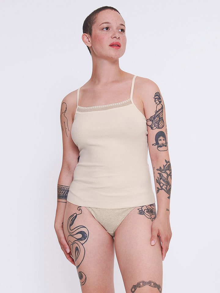 Sloggi Hemdchen in Creme - XL