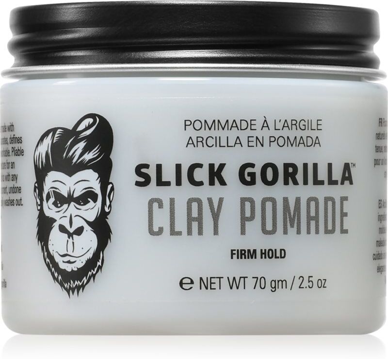 Slick Gorilla Clay Pomade argile coiffante pour homme 70 g