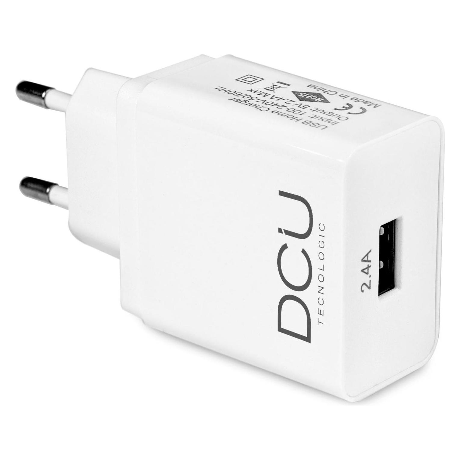 DCU Tecnologic POWER SUPPLY 1 X USB 5V 2.4A (1 Port) (37300525)