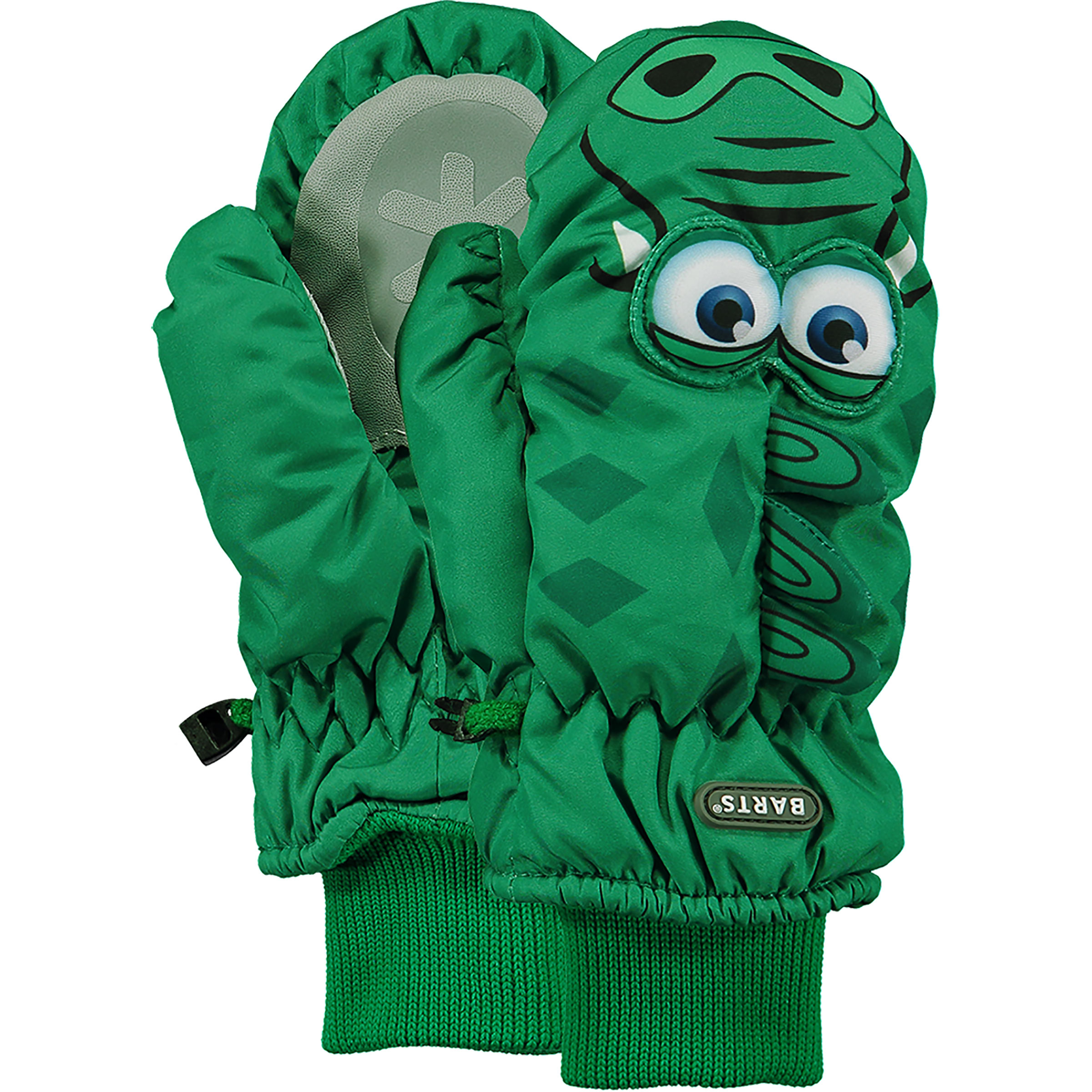 Barts Nylon 3D Kinder Fäustlinge gruen Größe 3 Lifestyle Wasserabweisend Wasserabweisend