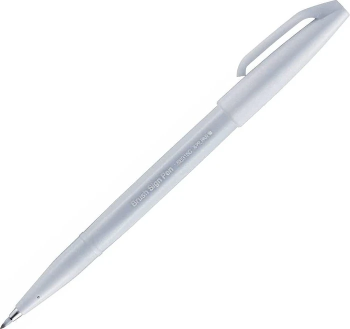 Pentel SES15C-N2X Brush-Pen grau, 1 St.