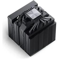 Jonsbo CC90 CPU-Kühler, Dual-Tower, 130mm PWM-Lüfter, Segmentanzeige - schwarz, CPU Kühler, Schwarz