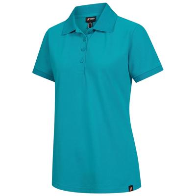 AS Arbeitsschutz Nitras Motion Tex Plus Poloshirt | Gr. S | Arbeitsshirt Damen | türkis