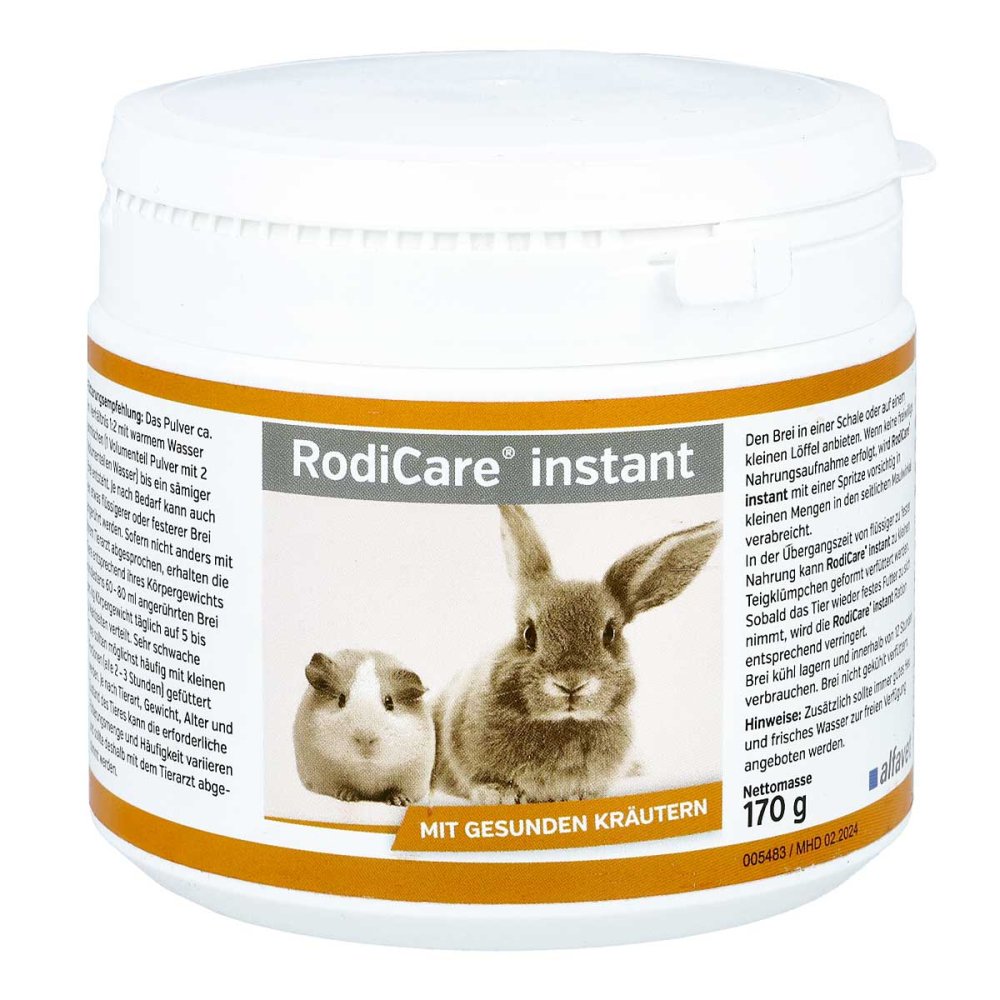 alfavet Tierarzneimittel GmbH Rodicare Instant für Kaninchen/Nagetiere 11714470