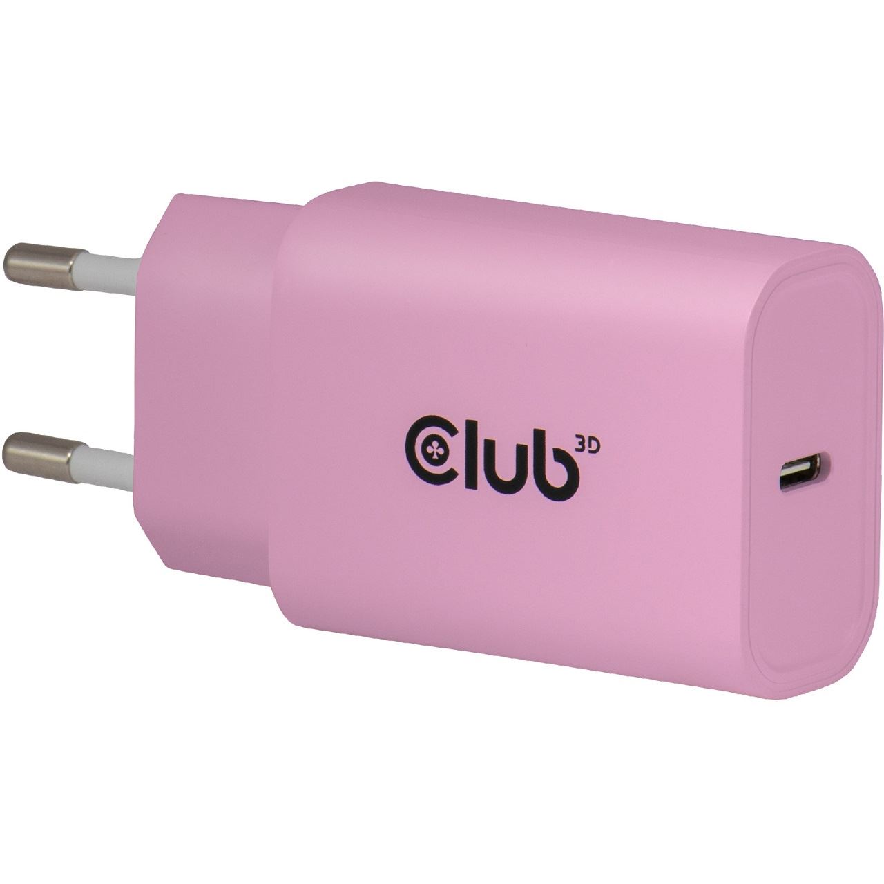 Club 3D Lifestyle Ladegerät USB-C 30Watt, 2Stk pink retail