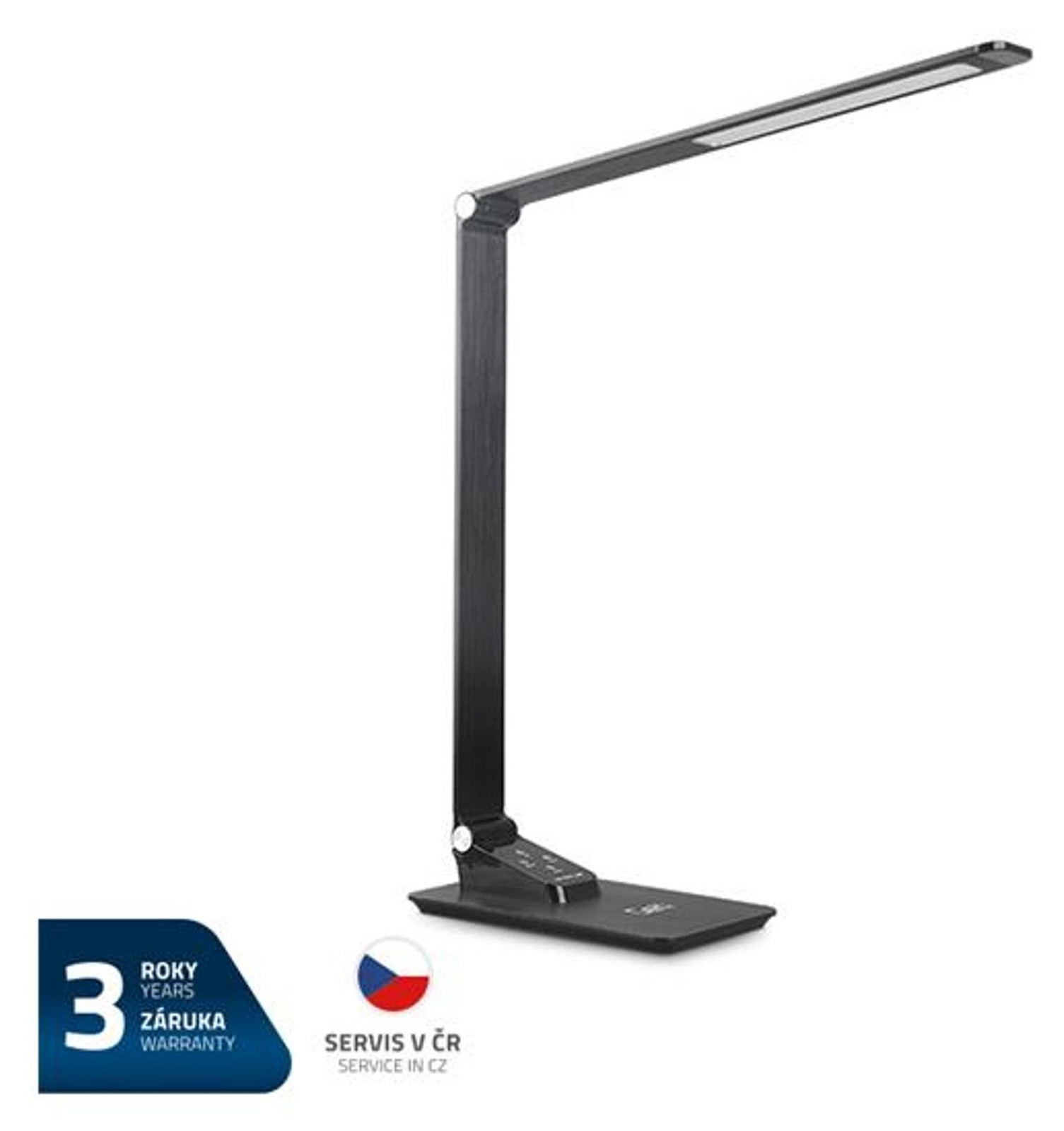 Geti Bureaulamp GTL105B met LED en USB-aansluiting