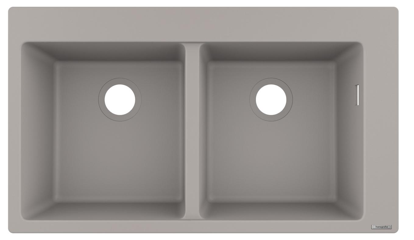 HANSGROHE 43316380 Einbauspüle 370x370