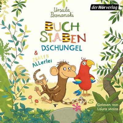 Buchstabendschungel & Zahlenallerlei - Ursula Poznanski, Audio, 9783844551341
