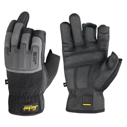 Snickers Power Open Handschuhe PAAR 10 Schwarz-steingrau