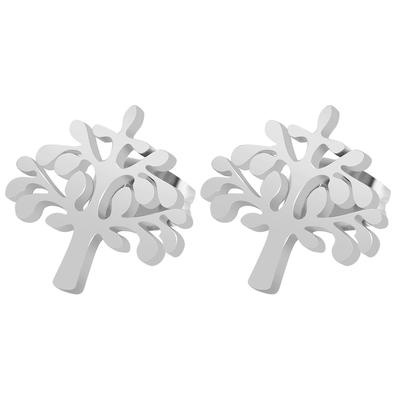 Paar Ohrhänger ADELIA´S "Ohrringe – Ohrstecker aus Edelstahl", Damen, Gr. Damen, Edelstahl, silber, Ohrringe, Geschenkidee: zeitlos und vielseitig