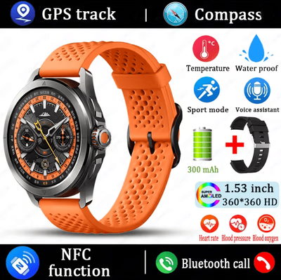 Inspire Essentials S4 Ultra GPS Smart Watch With AMOLED Display And Bluetooth Calling 15