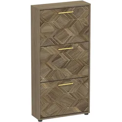 Tchibo - Schuhschrank »Glenn« - 59,8x19,5x122cm - schwarz -