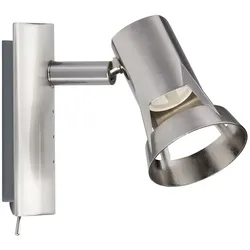 Paulmann Strahler TEJA 1-flammig, GU10 max. 10W (exkl.), Nickel satiniert PAUL-66698