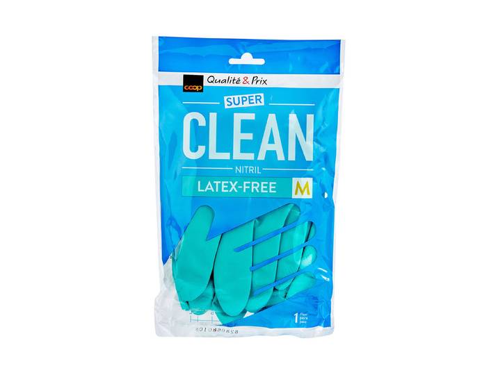 Super Clean Handschuhe Latex-Free mint M, 1 Paar