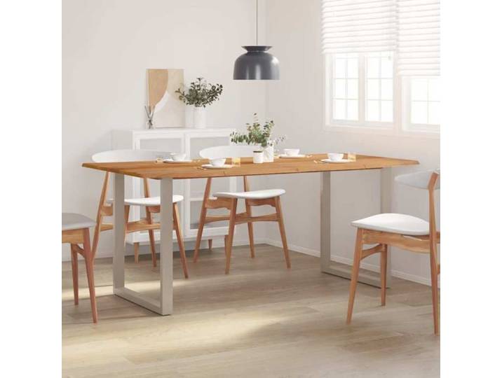 Promotion mars  * Table de salon(1 pcs) SOLDES CHIC Brun Table de salle à manger - Construction Solide - 180x90x76cm Bois d'acacia