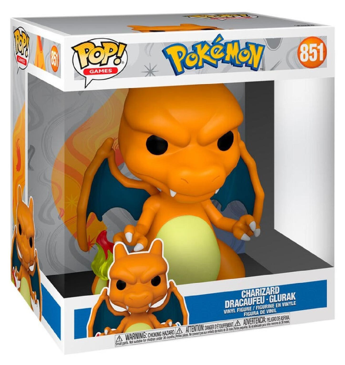 Funko Jumbo Pop! Charizard Pokemon Exclusive Figuur 25,4 cm