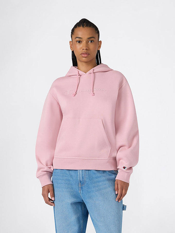 Champion Hoodie in Rosa - L
