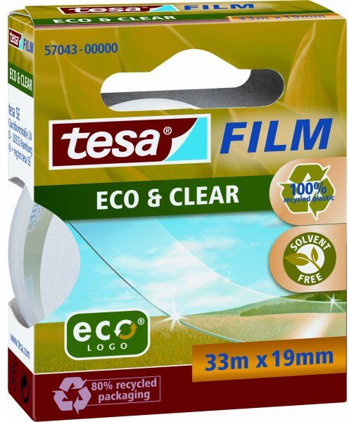 Tesa Eco&clear; Tape, 19mm X 33m