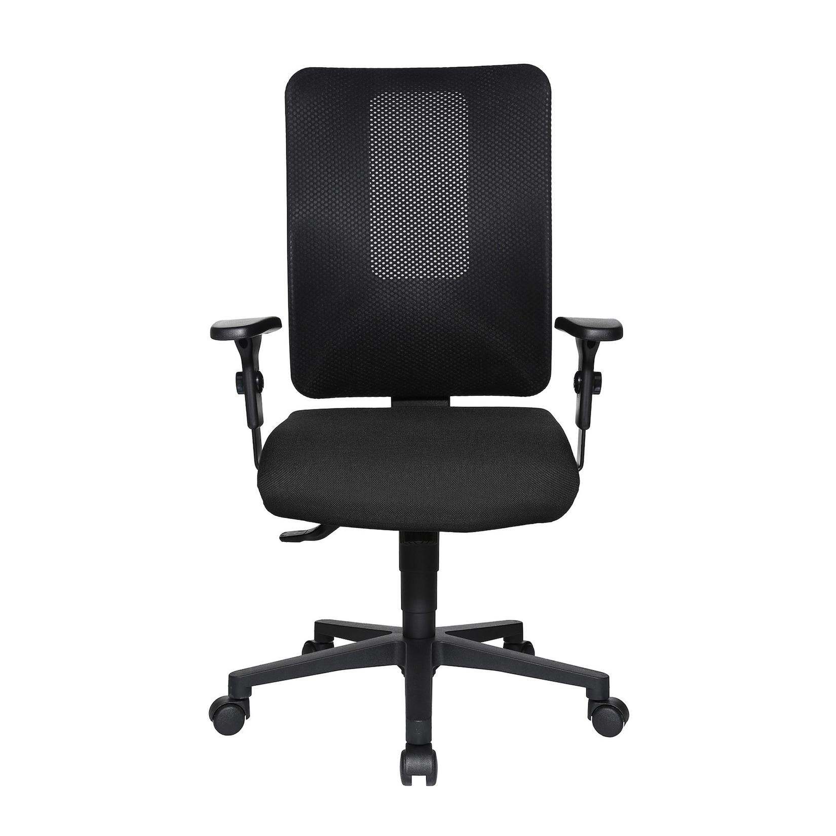 Topstar Profi Bürostuhl HJH WORK PRO Stoff mit Armlehnen (höhenverstellbar)