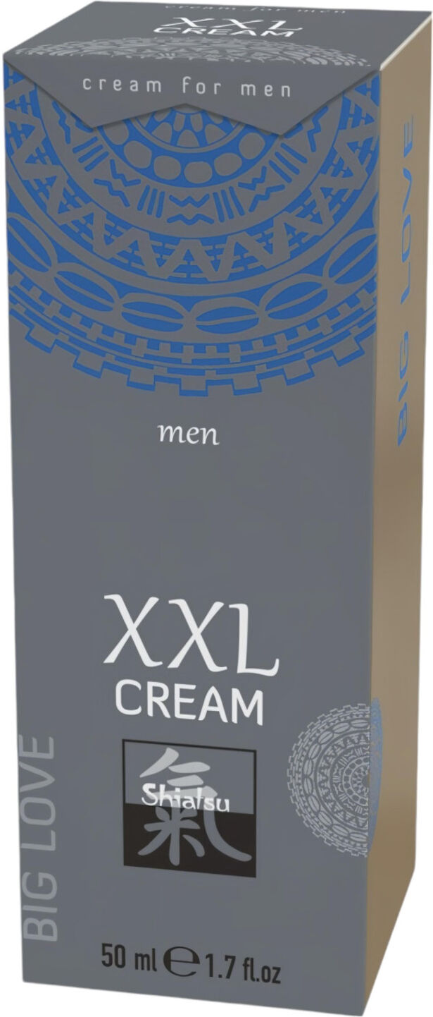 Hot Shiatsu Xxl - Intim Creme Til Mænd - Varmende, Stimulerende - 50ml
