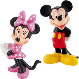 Bullyland Spielfigur Disney Micky Maus 15083, ab 3, Micky und Minnie Maus, 6,1 - 6,9 cm